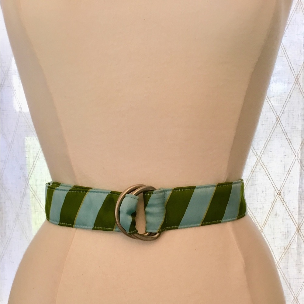 L.L. Bean striped belt